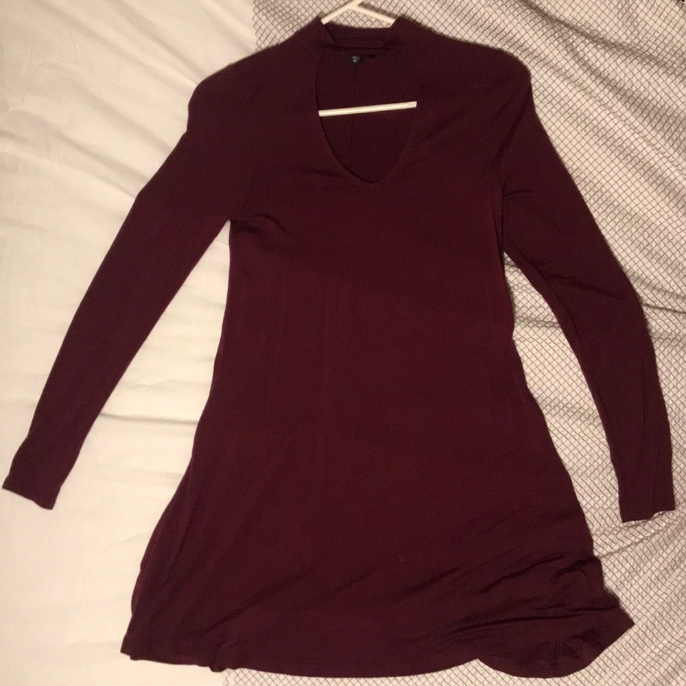 Maroon dress